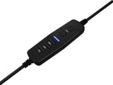 GENESIS Neon 764 Headset Ledningsført Spil USB Type-A Sort