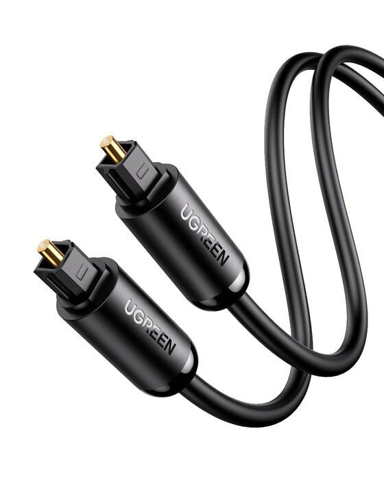Ugreen 70891 lydkabel 1,5 m Toslink Grå