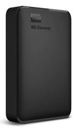 Western Digital Elements WDBHJS0060BBK-WESN ekstern harddisk 6 TB 2.5" Micro-USB B 3.2 Gen 1 (3.1 Gen 1) Sort