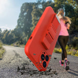 Rope case gel case med en lanyard kæde håndtaske lanyard iPhone 12 Pro Max rød