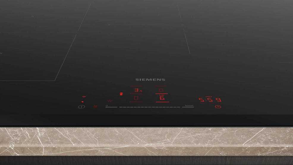 Siemens iQ500 ED851HSB1E kogeplade Sort Indbygget 80 cm Zone induktionskogeplade 4 zone(s)