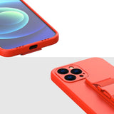 Rope case Gel Lanyard Case with Chain Purse Lanyard Xiaomi Redmi Note 10 Pro blå