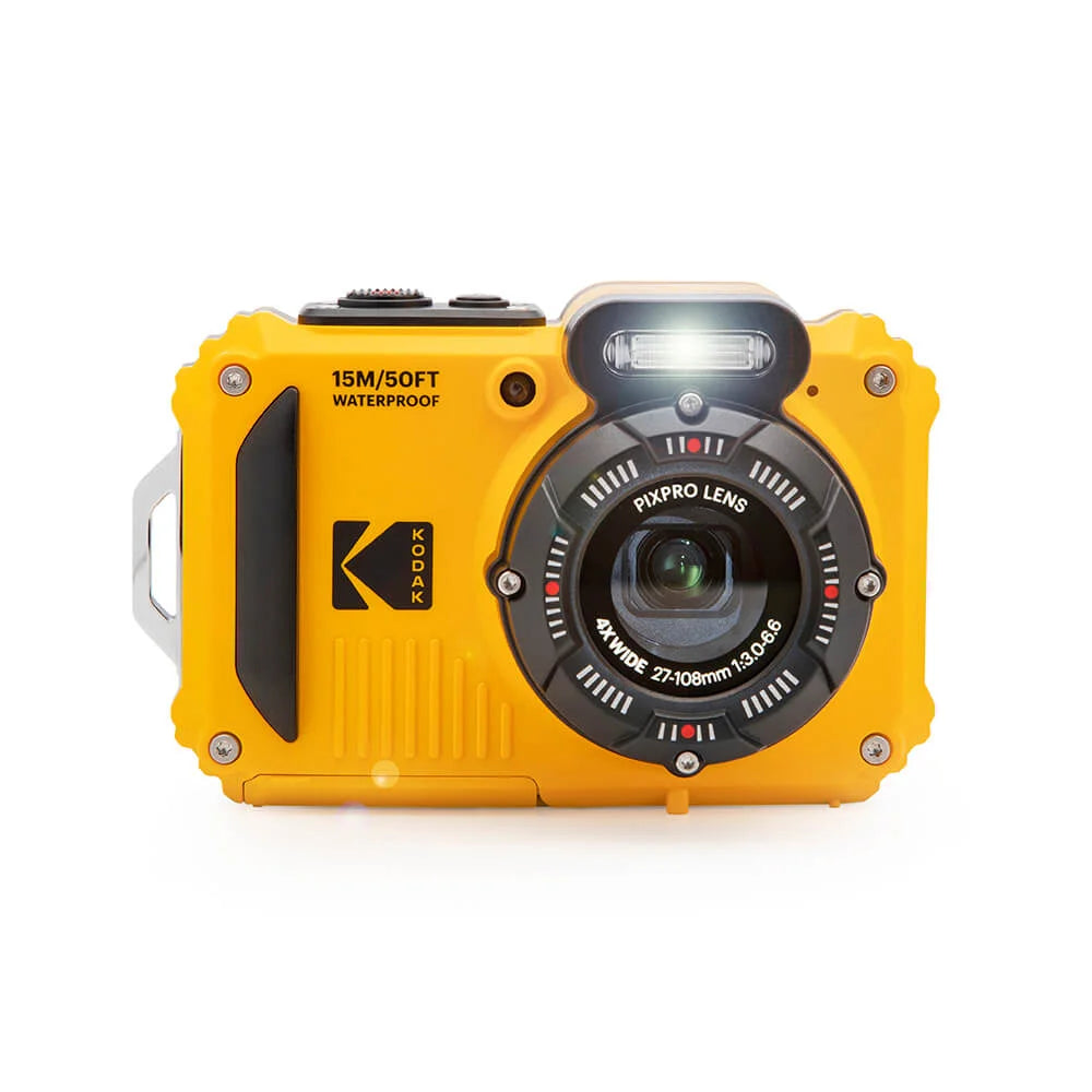 KODAK Digital Camera Pixpro WPZ2 4x WP 16MP wifi Yellow