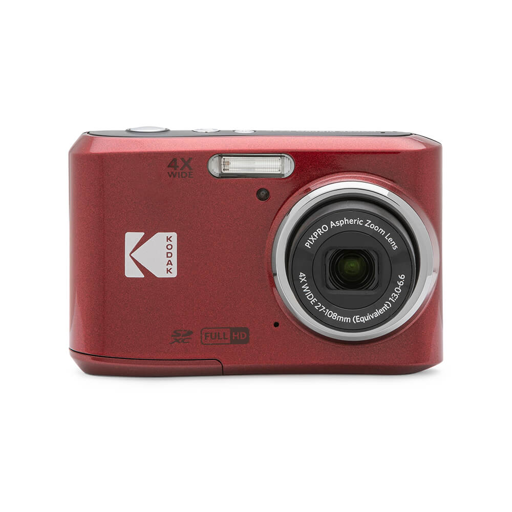 Kodak Digital Camera Pixpro Fz45 Cmos 4x 16 Mp Red