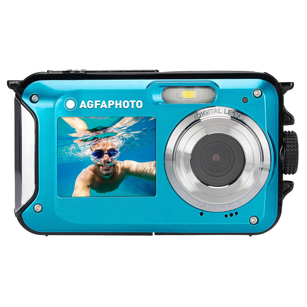 Agfaphoto Digital Camera Wp8000 Cmos Wp 24 Mp Blue Full Hd