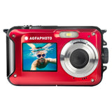 Agfaphoto Digital Camera Wp8000 Cmos Wp 24 Mp Red Full Hd