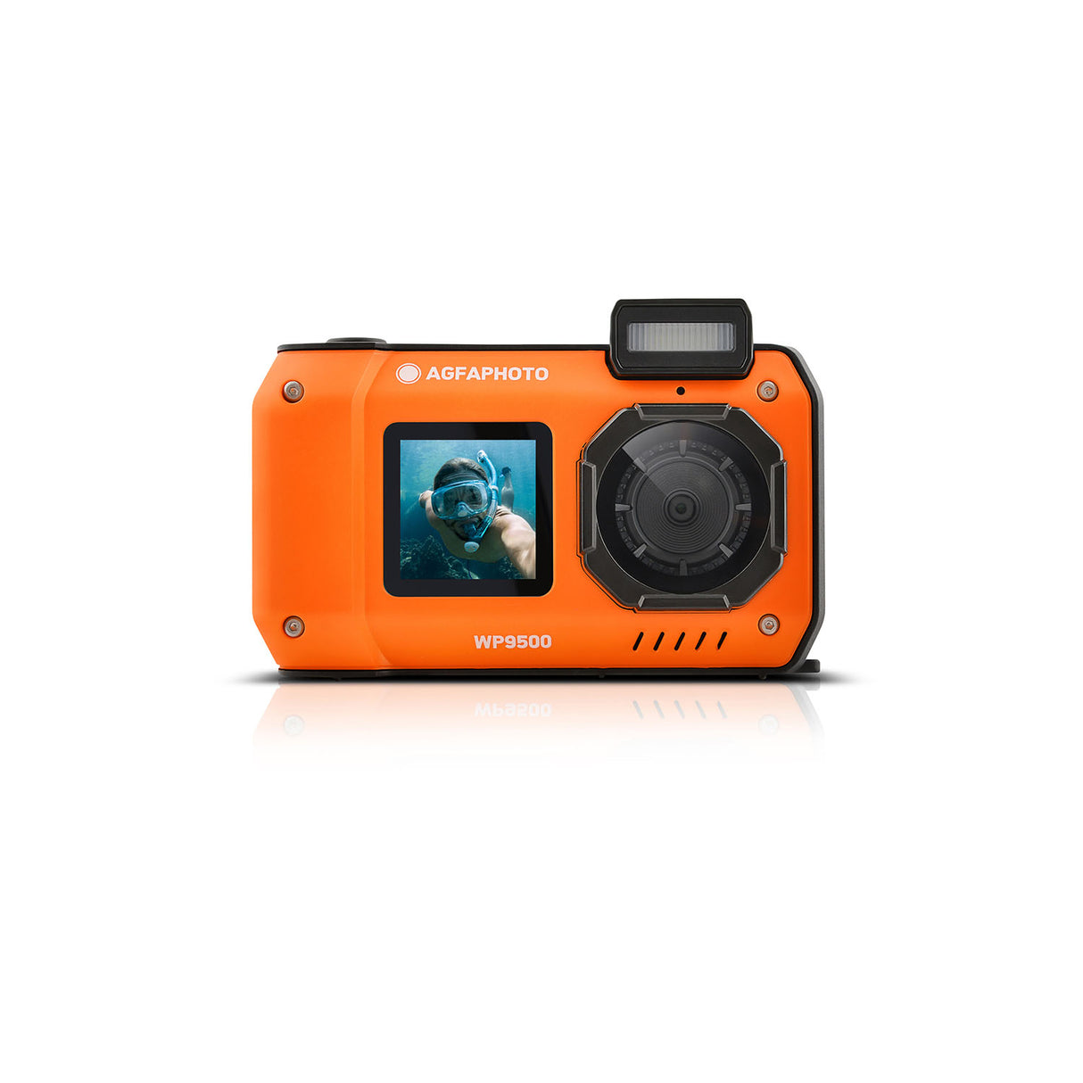 Agfaphoto Digital Camera Wp9500 Cmos Wp Orange Full Hd
