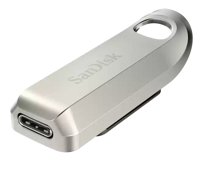 SanDisk Ultra Luxe 64GB USB-C 3.2 Gen 1 USB stick Sølv