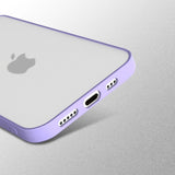 Milky Case silikone fleksible gennemsigtige sag til Samsung Galaxy S21 Ultra 5G rød