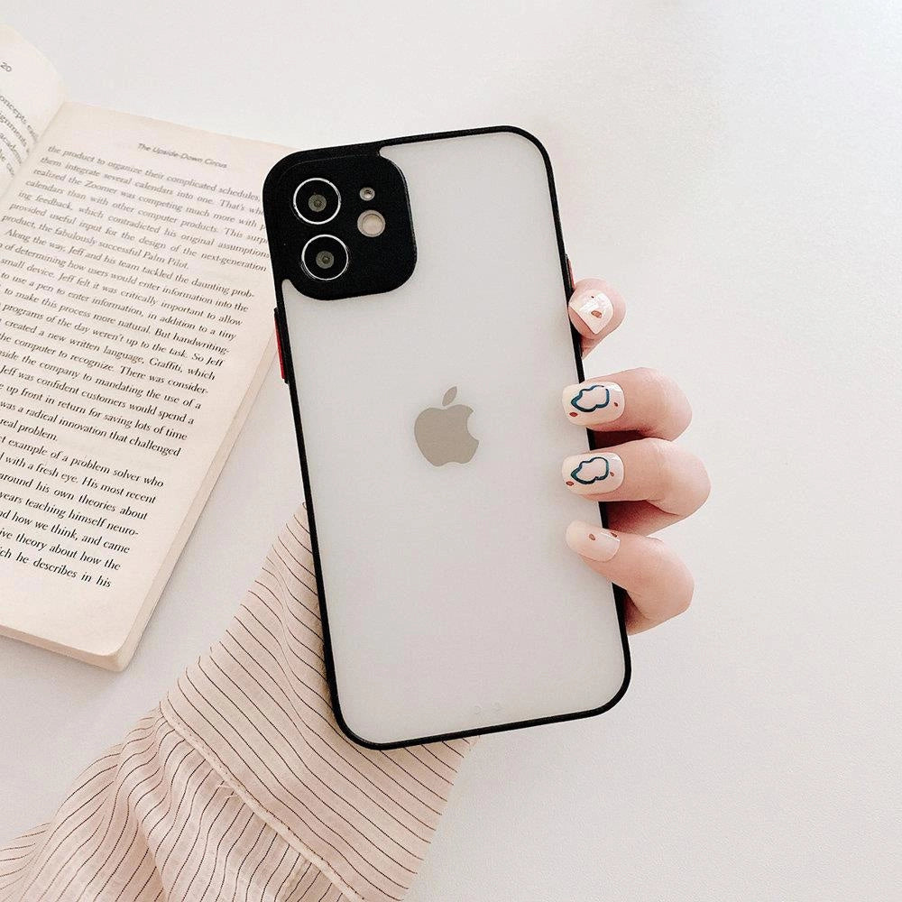 Milky Case Silicone Flexible Translucent Case til Xiaomi Redmi 9T sort