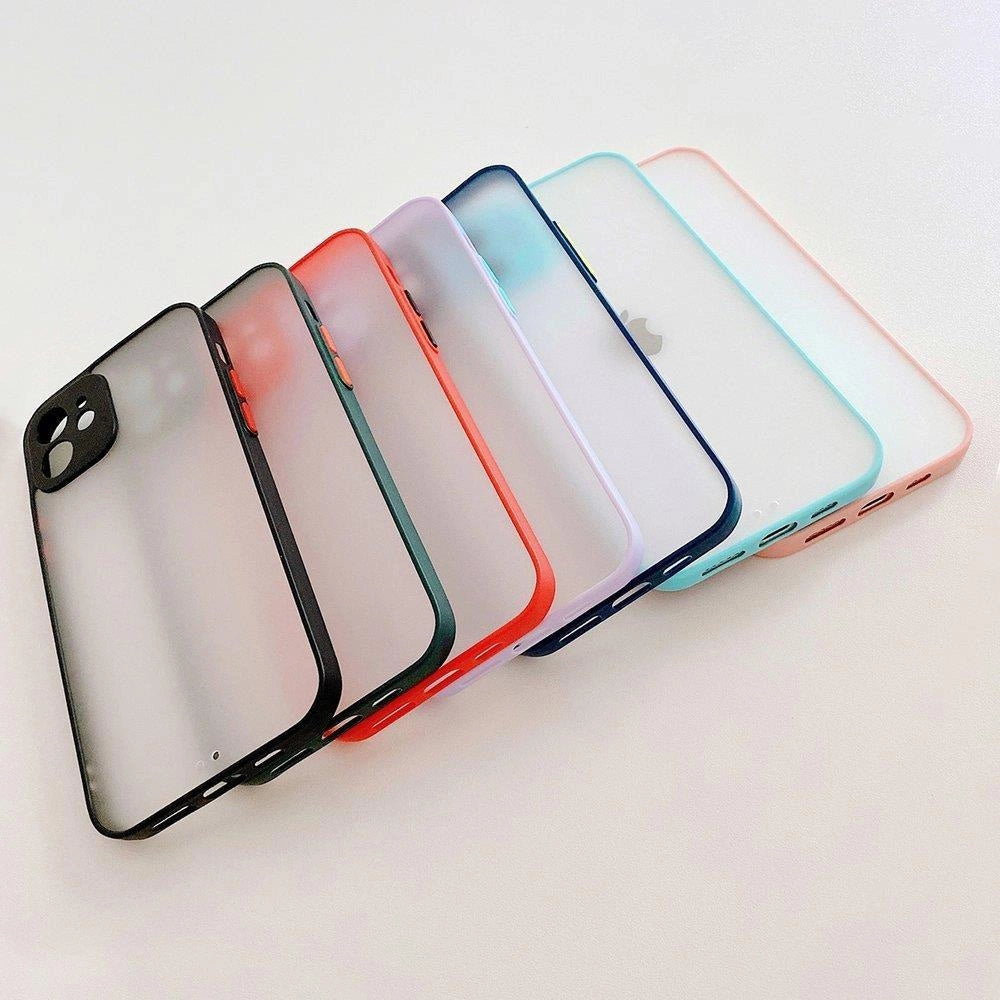 Milky Case silikone fleksible gennemsigtige sag til Samsung Galaxy A72 4G blå