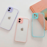 Milky Case silikone fleksibelt gennemsigtigt etui til Samsung Galaxy A72 4G pink