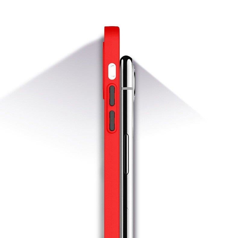 Milky Case silikone fleksibelt gennemsigtigt etui til Samsung Galaxy A22 4G marineblå