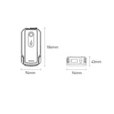 Baseus powerbank Power Starter Jump Starter start enhed booster 20000mAh 12V (2000A / 1000A) + krokodille klip kabler sort (CGNL020001)