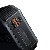 Baseus powerbank Power Starter Jump Starter start enhed booster 20000mAh 12V (2000A / 1000A) + krokodille klip kabler sort (CGNL020001)
