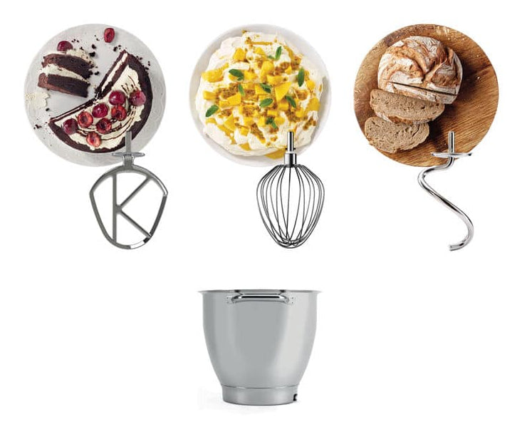 Kenwood Chef XL Pro KPL9000S Køkkenmaskine 6.7liter 1700W Sølv