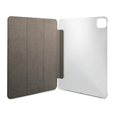 Guess Saffiano Collection-kasse til iPad 12.9" 2021 Bogomslag - sort