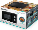 Gorenje MO20E2BH Sort Grill mikroovn Bordplade 20 L 800 W