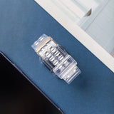 Silicone Band Strap Armbånd Case Strap Light Set til Apple Watch 40mm - sort