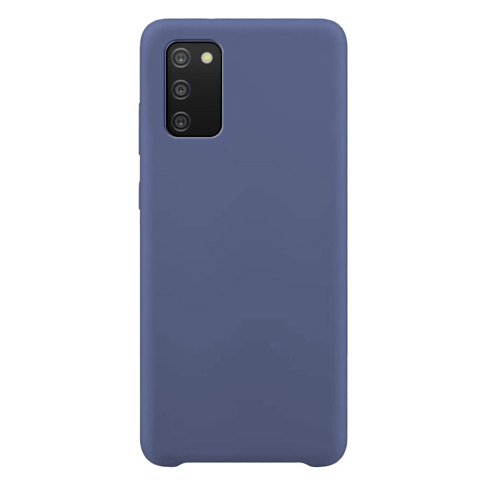 Silicone Case Soft Flexible Rubber Cover til Samsung Galaxy A03s blå