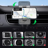 Ugreen Car Qi Wireless Charger 15W Car Phone Holder på Ventilation Grille Black (40118 CD256)