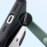 Ugreen Fusion Kickstand Case iPhone 13 Pro Hard Cover med Gel Frame og Stand sort (90153)