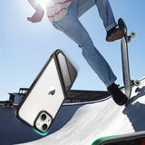 Ugreen Fusion Kickstand Case iPhone 13 Pro Hard Cover med Gel Frame og Stand sort (90153)