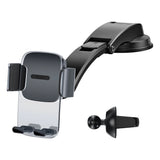 Baseus 2in1 bilholder til cockpit og ventilationsgrill sort (SUYK000001)