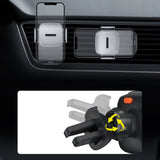 Baseus 2in1 bilholder til cockpit og ventilationsgrill sort (SUYK000001)