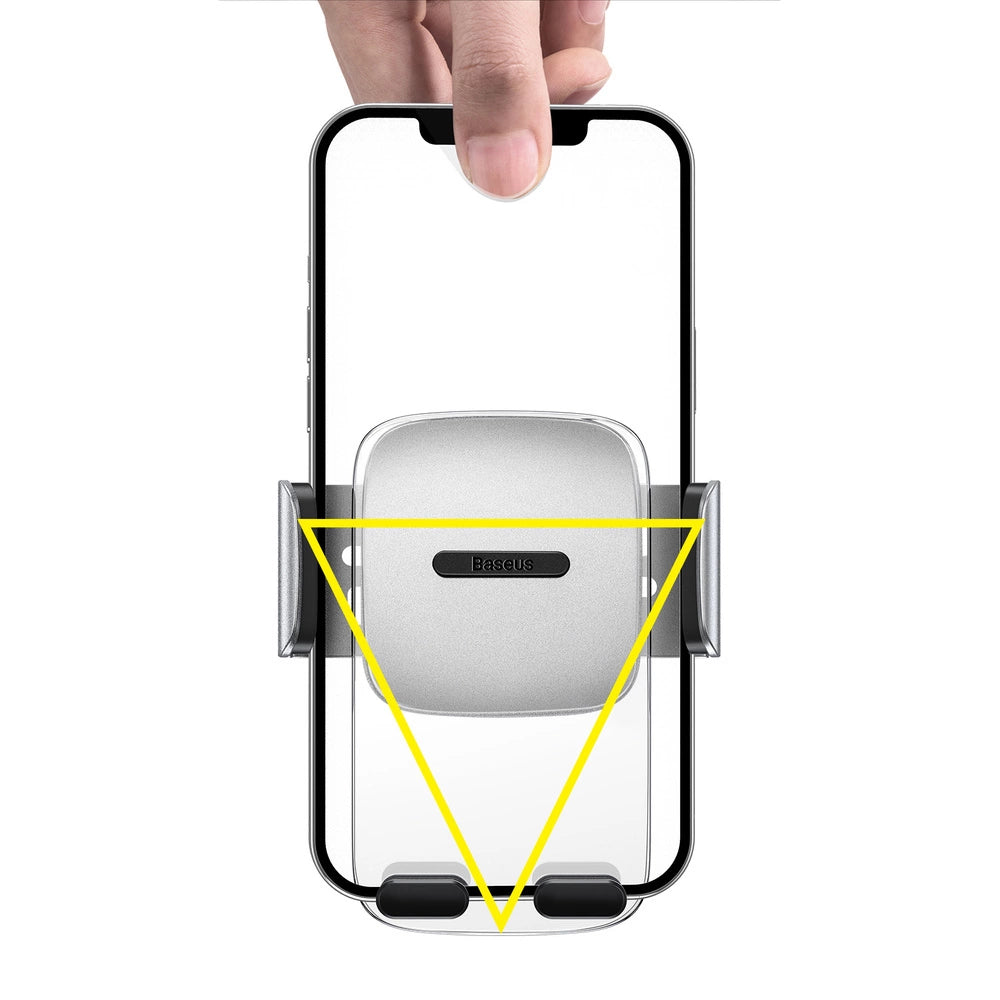 Baseus 2in1 bilholder til cockpit og ventilationsgrill sort (SUYK000001)