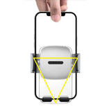 Baseus 2in1 bilholder til cockpit og ventilationsgrill sort (SUYK000001)