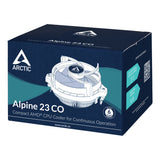 ARCTIC Alpine 23 CO Processor Luftkøler 9 cm Aluminium, Sort 1 stk