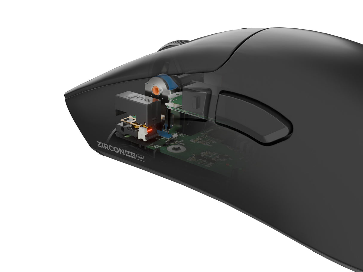 GENESIS Zircon 880 Pro mus Spil Højre hånd RF Wireless + Bluetooth + USB Type-C Optisk 30000 dpi