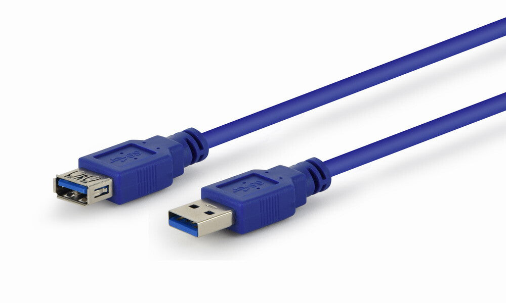 Gembird 3m USB 3.0 A M/FM USB-kabel USB 3.2 Gen 1 (3.1 Gen 1) USB A Blå