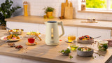 Bosch MyMoment elkedel 1,7 L 2400 W Cremefarvet, Anthracit