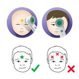 Braun BNT400WE No touch + touch Termometer Sølv Hvid