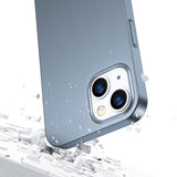 Joyroom 360 Full Case forside og bagside til iPhone 13 + skærmbeskytter af hærdet glas grå (JR-BP927 tranish)