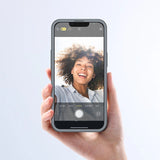 Joyroom 360 Full Case forside og bagside til iPhone 13 Pro Max + skærmbeskytter af hærdet glas grå (JR-BP928 tranish)