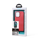 Joyroom 360 Full Case forside og bagside til iPhone 13 Pro + skærmbeskytter af hærdet glas rød (JR-BP935 rød)