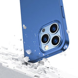 Joyroom 360 Full Case forside og bagside til iPhone 13 Pro + skærmbeskytter af hærdet glas blå (JR-BP935 blå)