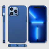 Joyroom 360 Full Case forside og bagside til iPhone 13 Pro + skærmbeskytter af hærdet glas blå (JR-BP935 blå)