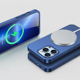 Joyroom 360 Full Case forside og bagside til iPhone 13 Pro + skærmbeskytter af hærdet glas blå (JR-BP935 blå)