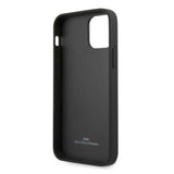 Etui BMW BMHCP12LRCDPK iPhone 12 Pro Max 6,7" sort/sort hårdkasse læder Deboss