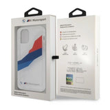 Etui BMW BMHCP12LSKTGT iPhone 12 Pro Max 6,7" gennemsigtig hardcase Motorsport Tricolor