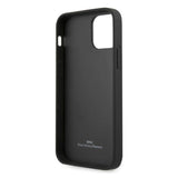 Etui BMW BMHCP12MRCDPK iPhone 12/12 Pro 6,1" sort/sort hardcase læder Deboss