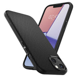 Spigen Liquid Air iPhone 13 Case - Matte sort