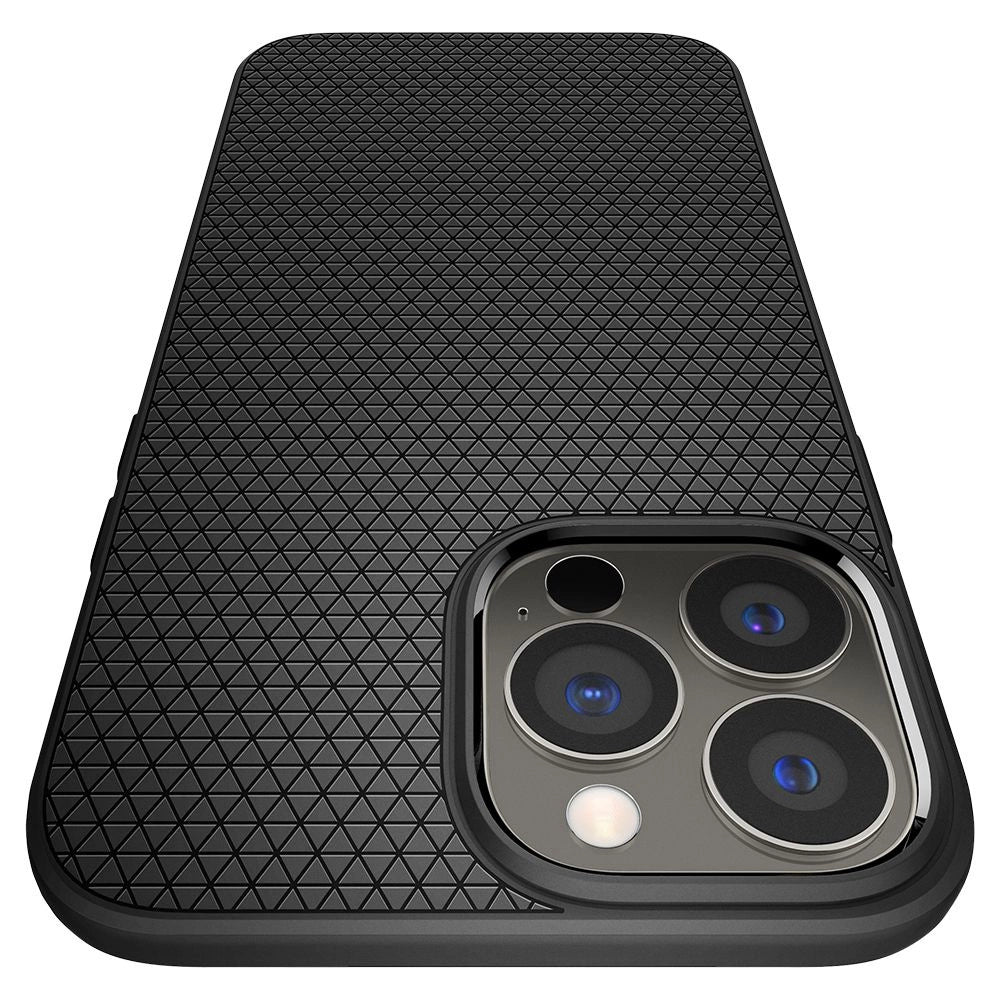 Spigen Liquid Air iPhone 13 Pro Case - Matte sort