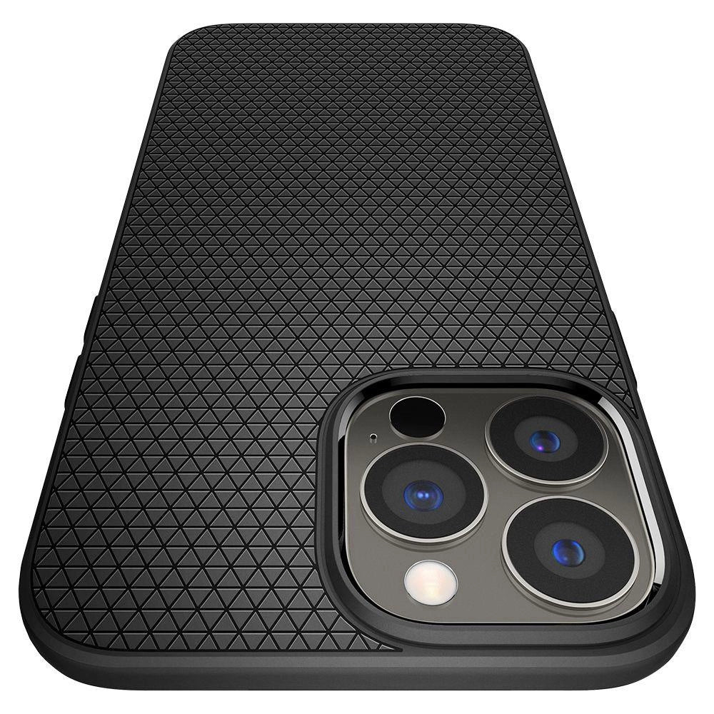 Spigen Liquid Air iPhone 13 Pro Case - Matte sort