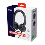 Trust Ayda USB PC 302383 headset sort