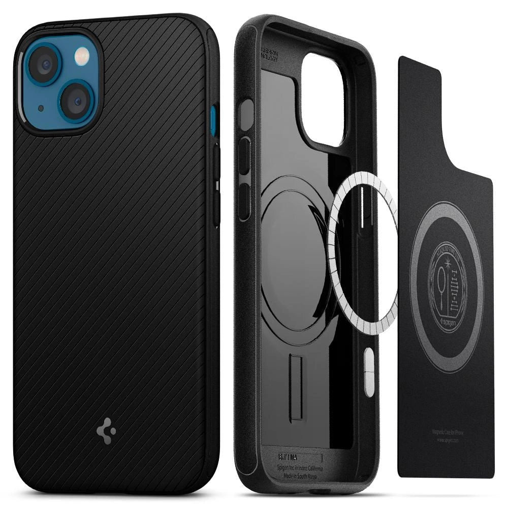 Spigen Mag Armor Case med MagSafe til iPhone 13 - Matte Black